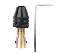 EVTSCAN Mini Electric Drill Chuck, Lightweight Brass Construction, Easy Installation, Compact and Sturdy, for Mini Drills and Rotary Tools (-1011190186512)