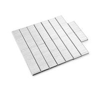 EVTSCAN Pack of 2040 Galvanized Steel Narrow Crown Staples, 4 mm Crown Width, 25 mm Length, Heavy Duty Fine Wire Staples Upholstery Staples for Electric or Pneumatic Staple Gun