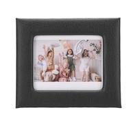 EVTSCAN Photo Frame Fit for Instax Wide Film PU Leather Tabletop Display Picture Frame for Bedroom Living Room Bookshelf