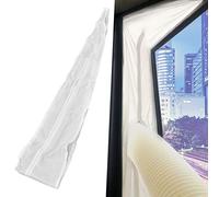 EVTSCAN Portable Mobile Air Conditioner Window Seal Kit Soft Sealing Baffle Window Sealing Cloth for Energy Efficiency Dust Rain Protection (4m)
