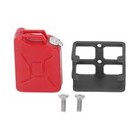 EVTSCAN Simulation Plastic Mini Fuel Tanks Decorative Oil Can Climbing Car 1/8 1/10 RC High Simulation (Red)