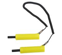 EVTSCAN STAINLESS STEEL RETRACTABLE ICE PICK ERGONOMIC THREAD HANDLE ICE BREAKER OUTDOOR RESCUE