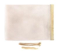 EVTSCAN Stairs Net - Stairs Safety Mesh Baby Safety Net Balcony Patio Stairs Railing Netting Guard for Indoor Outdoor 3 Meters(Beige)