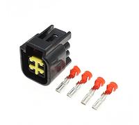 EVURU 1-20 Sets 4 Pin Female Male FWY-C-4F-B Compatible With Furukawa Auto Connector Waterproof Electrical Plug Connector 12444-5504-2 (Color : Female set, Size : 20Sets)