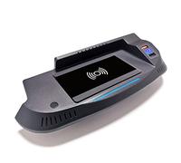 EVURU 15W Car QI Wireless Charger Fast Phone Charger Charging Pad Plate Phone Holder Accessories Fit For Ford Mustang GT 2016-2021 Wireless Charging Pad