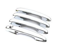 EVURU Door Handle Cover, Fit for Ford Focus MK4 2019 2020 2021 Door Handle Cover Trims Accessories Carbon Look Chrome (Size : SL)
