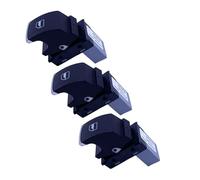 EVURU Electric Power Master Window Switch Regulator For JJetta Go&lf MK5 MK6 GTIRabbit Pass&at B6 TIG&UAN 5ND 959 857 5ND 959 855 1Set Chrome Electric Power Master Window Switch(3PCS)