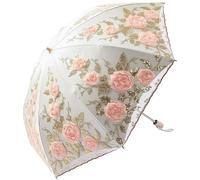 EVURU Lace Up Flower Umbrella For Women Summer Parasol Folding Sun Garden Portable Lady Beautiful Beach Paraplu Rain Gear