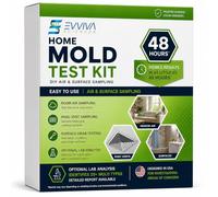 Evviva Sciences Home Mold Test Kit, DIY Air, HVAC Vent and Surface Sampling, Optional Lab Analysis, Identifies 20+ Mold Types