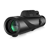 Evvmnaks 1Set HD Monocular Telescope Long Range Bak4 Prism Withtripod Phone Clip Hunting Outdoor Camping