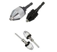 Evvmnaks 1Set Twist Drill Chuck Electric Drill Chuck Electric Drill Adapter 0.3-6.5Mm Quick-Change