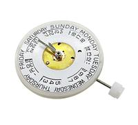 Evvmnaks 2834-2 Watch Movement Three-Needle Upper and Lower Calendar Double Calendar Automatic Mechanical Movement Replacement-B