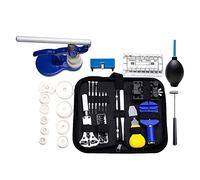 Evvmnaks 40 Pieces Professional Watch Repair Tool Kit Clock Tools Disassembly Battery Replacement Watch Press Spring Bar
