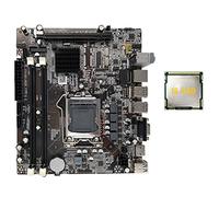 Evvmnaks H55 Motherboard LGA1156 Supports I3 530 I5 760 Series CPU DDR3 Memory Desktop Computer Motherboard with I3 540 CPU