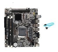 Evvmnaks H55 Motherboard LGA1156 Supports I3 530 I5 760 Series CPU DDR3 Memory Desktop Computer Motherboard with SATA Cable