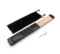 Evvmnaks Six-Fret Portable Guitar Practice Device Trainer Finger Chord Conversion Trainer Finger Force Practice Trainer Pocket Piano