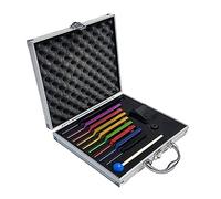 Evvmnaks Tuning Fork Set Tuning Forks Aluminum Alloy Tuning Forks for Healing,Sound Therapy,Keep Body with Aluminum Gift Box
