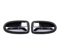 Evvok Car Interior Door Handles Interior Door Handle for Hyundai for Matrix 2001-2010 2Pcs Inner Handles(Chrome 1 Pair)