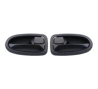 Evvok Car Interior Door Handles Interior Door Handle for Hyundai for Matrix 2001-2010 2Pcs Inner Handles(Black 1 Pair)