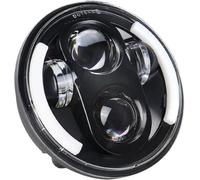 Evvok Motorbike Headlights Motorbike Headlights For Sportster For Dyna For Iron For 883 5.75 Inch Headlight Projector Halo For Ring