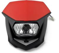 Evvok Motorbike Headlights Motorcycle Headlight Assembly For Suzuki For CRF For WRF for DR YZ Motocross Dirt Bike For Offroad For Enduro(Red)