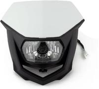 Evvok Motorbike Headlights Motorcycle Headlight Assembly For Suzuki For CRF For WRF for DR YZ Motocross Dirt Bike For Offroad For Enduro(White)