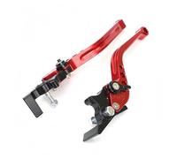 Evvok Motorcycle Handbrake Brake Motorcycle Modification Accessories Handle Lever for Scooters Electric Bike GY6 Modified Parts(Red)