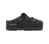 EVX Knit Mules - female - Moon Boot - Slippers - Gray - 6 UK - Shoes 6 UK