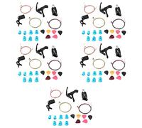 Evzvwruak 1Set Guitar Accessories Set Paddle Tuner String Accessories Ukulele Tone Changing Clip String Changing Tool Universal