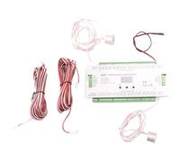 Evzvwruak 32CH ES32 PIR Sensor Stair Light Controller Human Body Infrared Inductive Switch Stair Lamp Control for Single Color