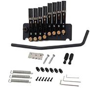 Evzvwruak Guitar Bridge Guitar Bridge Set Tremolo Bridge for 8 String Headless Guitar Musical Instrument