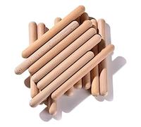 Evzvwruak Rhythm Music Lummi Sticks for Kids, 16 Pack Sticks with Carry Bag, 8 Inch Children Instrument Toy