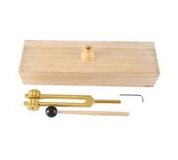 Evzvwruak Tuning Fork Aluminum Resonance Tuning Fork 136.1HZ with Resonant Box and Hammer, for Chakra, Yoga, Relaxation