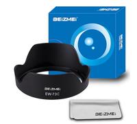 EW-73C Camera Lens Hood Compatible with Canon EF-S 10-18 mm F4.5-5.6 Camera Lens + Lens Cleaning Cloth (EW-73C)