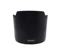 EW-83F Lens Hood, Compatible with Canon, EF 24-70mm F/2.8L | For USM II lens, sun shade cover, black plastic, 1x lens hood