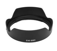 EW 88D Camera Lens Hood Block Stray Light, Guard From Impact, Improve Clarity and Contrast, ABS Lens Hood for EF 16-35mm F 2.8L III USM Cameras, 82mmM Lens Cap