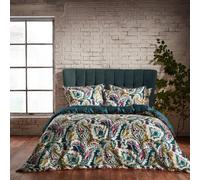 Ew By Edinburgh Weavers Aretha Paisley Cotton Sateen Duvet Cover Set