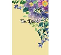 Ew, David.: 120 Page 6x9 Schitt's Creek Floral Watercolour Notebook