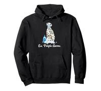 Ew People Germs Dalmatian Dog Wearing A Face Mask Gift Pullover Hoodie