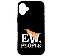 Ew People Reptile Lover Hoggy Introvert Funny Hognose Snake Case for iPhone 16 Plus