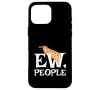 Ew People Reptile Lover Hoggy Introvert Funny Hognose Snake Case for iPhone 16 Pro Max
