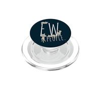 Ew, People. Sarcastic Cat-Mom Cat-Dad Cat Fun PopSockets PopGrip for MagSafe