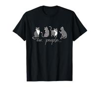 Ew People Scaredy Cats Meowy Cat Lovers T-Shirt