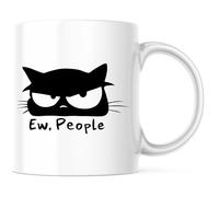 Ew, People Tea Cup Cute Tea Mugs Funny Coffee Mug for Cappuccino Cocoa Everyday Use 330Ml