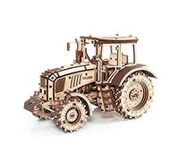 EWA Eco-Wood-Art - 3D wooden puzzle for teenagers and adults - TRACTOR BELARUS-2022 - DIY kit, self-assembly, no glue required - 342 pieces