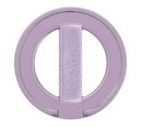 EWA MagOne Ultra Phone Grip Stand with Replaceable Elastic Finger Loop, Removable Magnetic Ring Holder Kickstand Loop, Double-Sided Magnetic Accessories for iPhone 15, 14, 13 Pro/Max/Plus-Purple