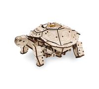 EWA Turtle Top-Grade Plywood 3D Mechanical Model Construction Kit. Pre-Cut Design. DIY Assembly. 269 Pieces. Complexity level 3 out of 5. Suitable for 14+ Years.
