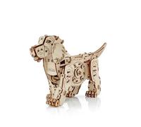 EWA Wind-Up Puppy Dog Top-Grade Plywood 3D Mechanical Model Construction Kit. Pre-Cut Design. DIY Assembly. 246 Pieces. Complexity level 3 out of 5. Suitable for 14+ Years., natural