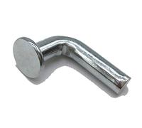 Ewandor Case of 1 Pack, 50 Pcs/Pack, Universal Pallet Rack Drop Pin, Beam Locker Safety Clip, 37/64″ | 0.57″/14.5 mm Flat Head|Silver|M740