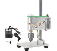 EWANYO Mini Drill Press, Precision Variable Speed Benchtop Drill Press, Electric Portable Bench Drilling Machine JT0 Chuck CNC 360° Rotating for Metal Wooden DIY Jewelry Making Crafts Tool